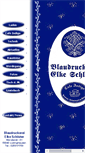Mobile Screenshot of blaudruckerei-luedinghausen.de